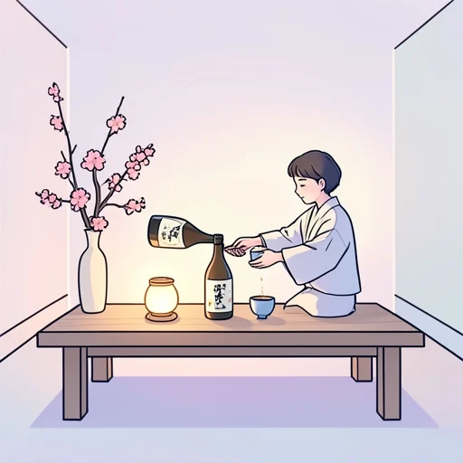 酌む - Diccionario ilustrado