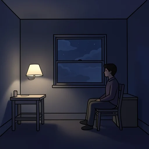 暗い - 그림 사전