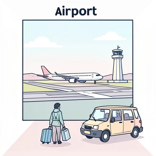 空港 - Illustrated Dictionary