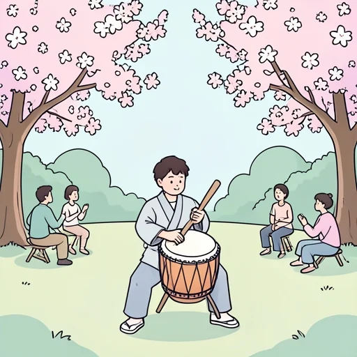 興じる - Illustrated Dictionary