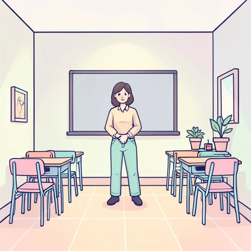 教室の中 - Illustrated Dictionary