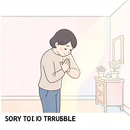 恐縮 - Illustrated Dictionary
