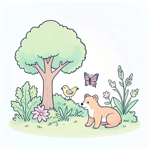 共存 - イラスト辞典