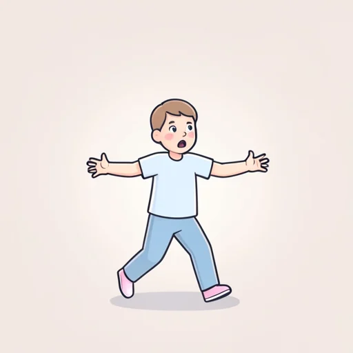 急に - イラスト辞典