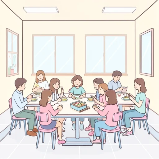 給食 - Illustrated Dictionary
