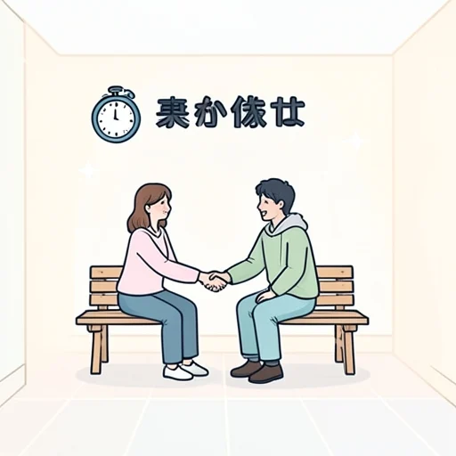 待ち合わせ - Illustrated Dictionary