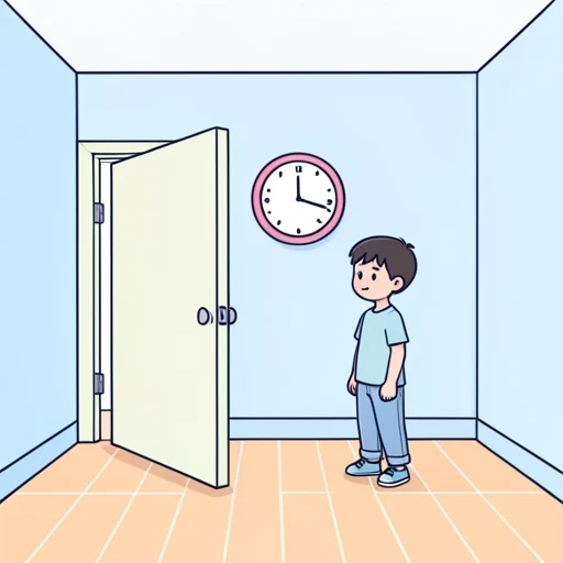 〜前に - 그림 사전