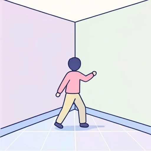曲がる - 그림 사전
