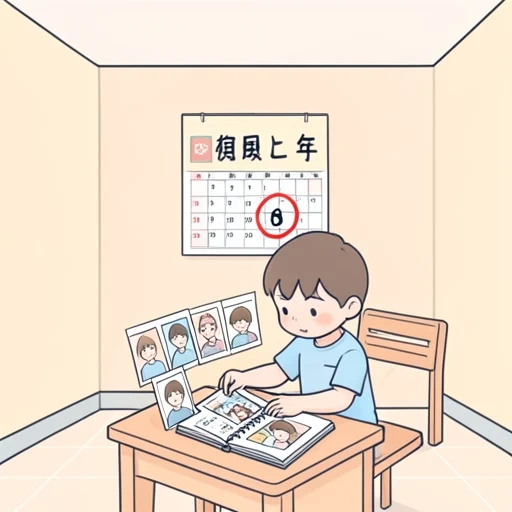 毎年 - Illustrated Dictionary