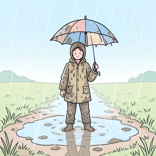 ～まみれ - Diccionario ilustrado