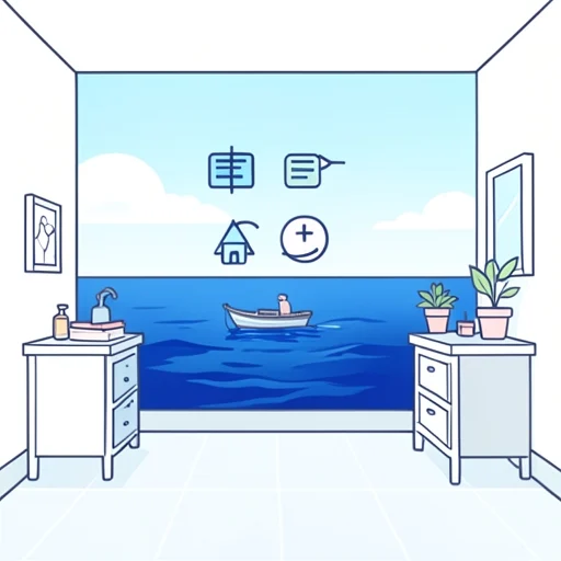 真っ青 - Dizionario illustrato