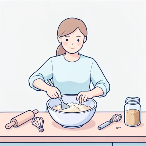 まぜる - Diccionario ilustrado