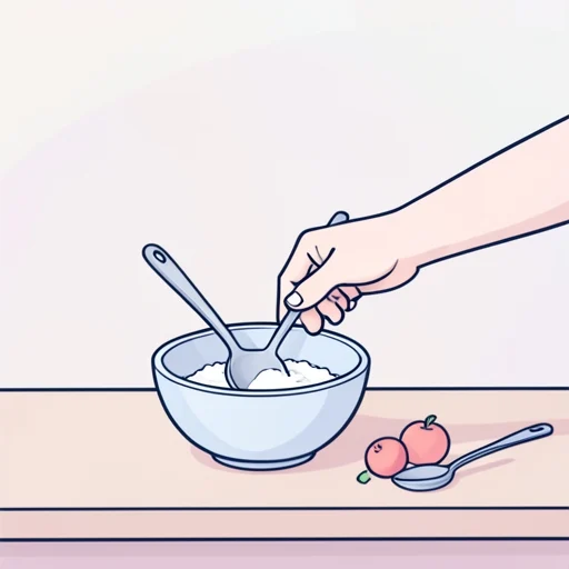 混ぜる - イラスト辞典