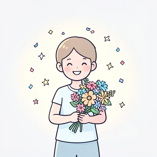 めでたい - Diccionario ilustrado