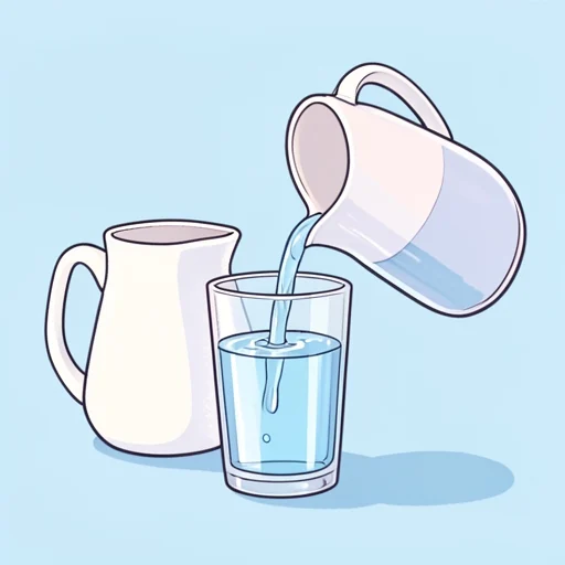 満ちる - イラスト辞典