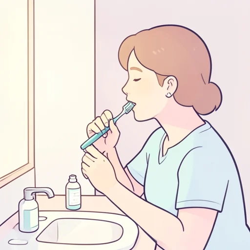 磨く - 그림 사전