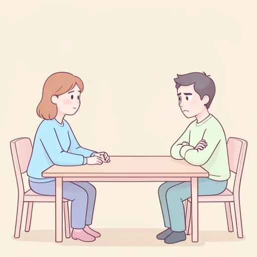 もめる - Diccionario ilustrado
