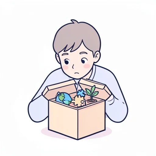 物好き - 그림 사전