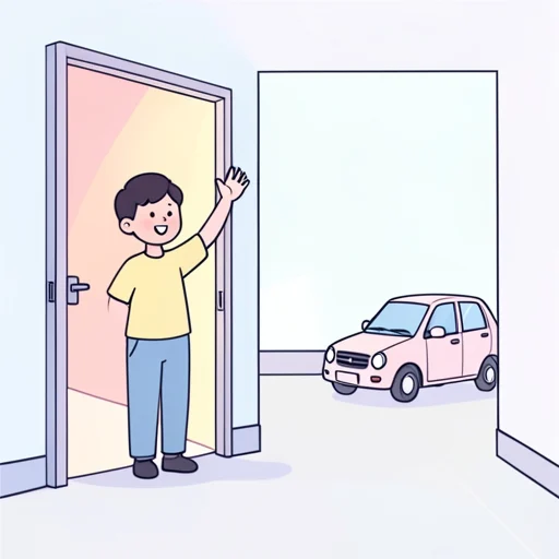迎え - Dizionario illustrato