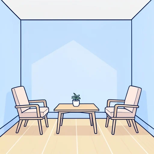 向かい - Illustrated Dictionary