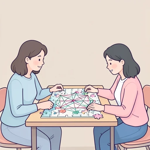 結び付き - イラスト辞典