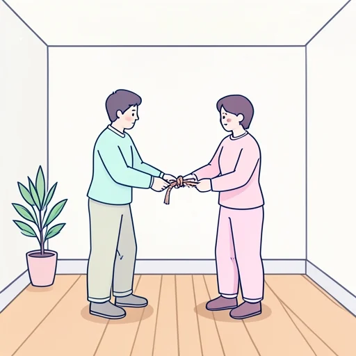 結ぶ - Bildwörterbuch