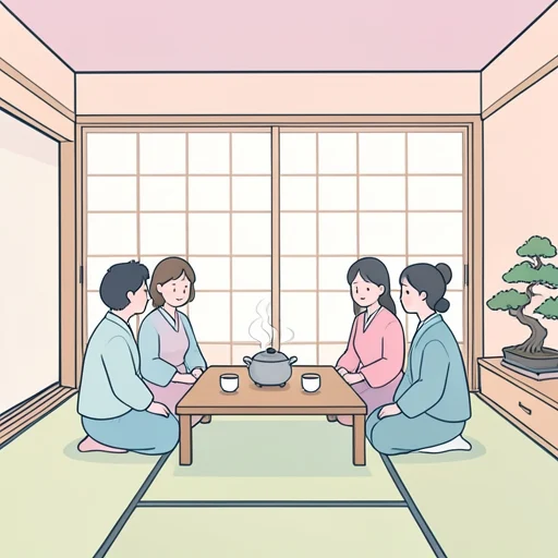 和やか - Illustrated Dictionary