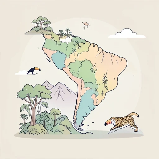南米 - Dicionário ilustrado