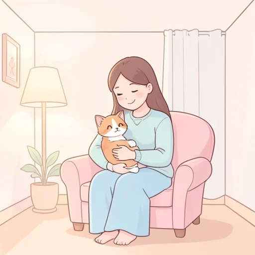 懐く - Diccionario ilustrado