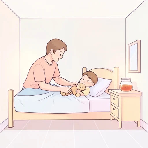 寝かせる - Illustrated Dictionary