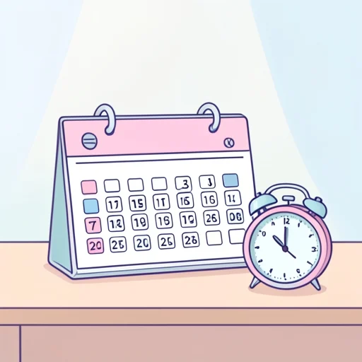 日時 - พจนานุกรมภาพ