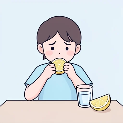 苦い - イラスト辞典