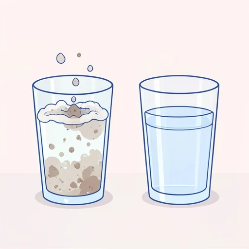 濁る - Illustrated Dictionary