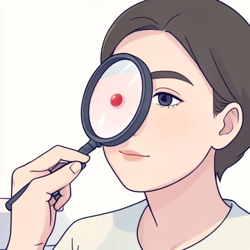 にきび - Diccionario ilustrado
