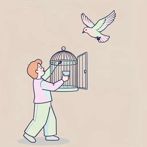 逃す - 그림 사전