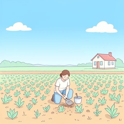 農地 - 그림 사전