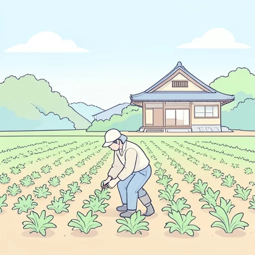 農耕 - 그림 사전