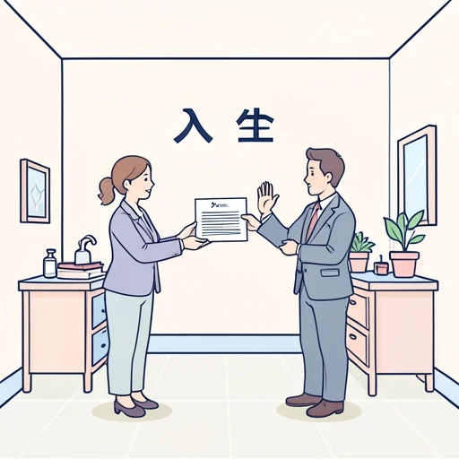 入社 - 그림 사전
