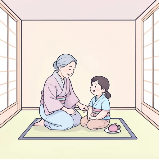 伯母 - イラスト辞典