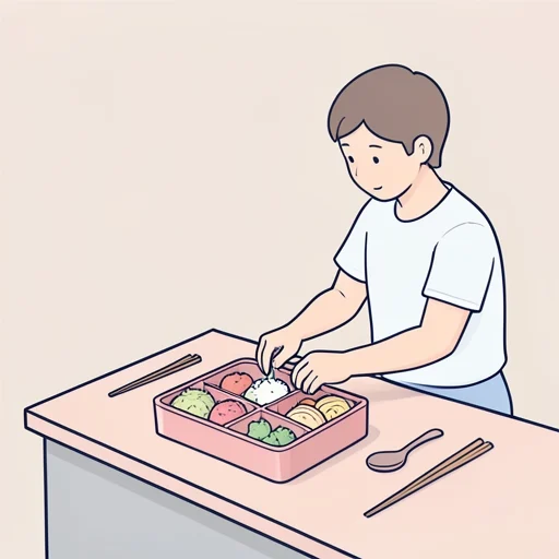 お弁当 - イラスト辞典