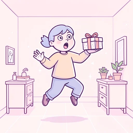 驚く - 그림 사전