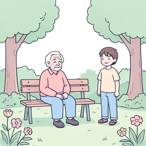 老いる - Diccionario ilustrado