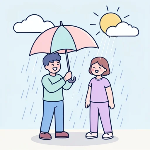 お陰 - 그림 사전