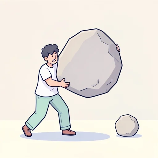 重い - 그림 사전