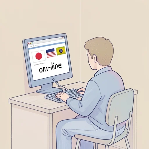 オンライン - Diccionario ilustrado