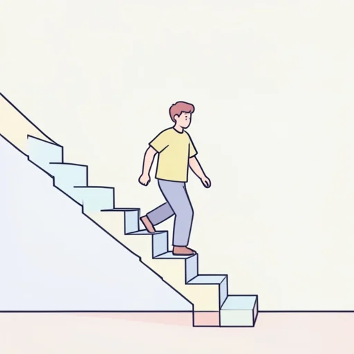 降りる - 그림 사전