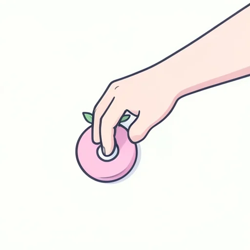 押える - イラスト辞典