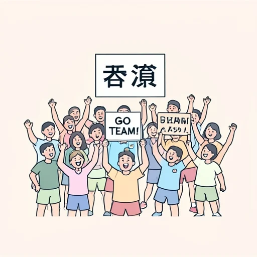 応援 - พจนานุกรมภาพ