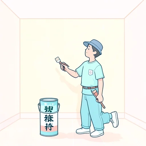 ペンキ - Bildwörterbuch