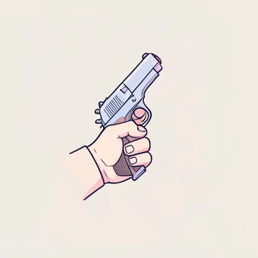 ピストル - Diccionario ilustrado